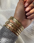 3.5mm Diamond Cut Bangle Sets